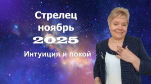 Стрелец ноябрь