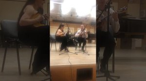 Концерт в Институте музыки имени Шнитке. Фрагмент 3. Две домры. Блестяще!