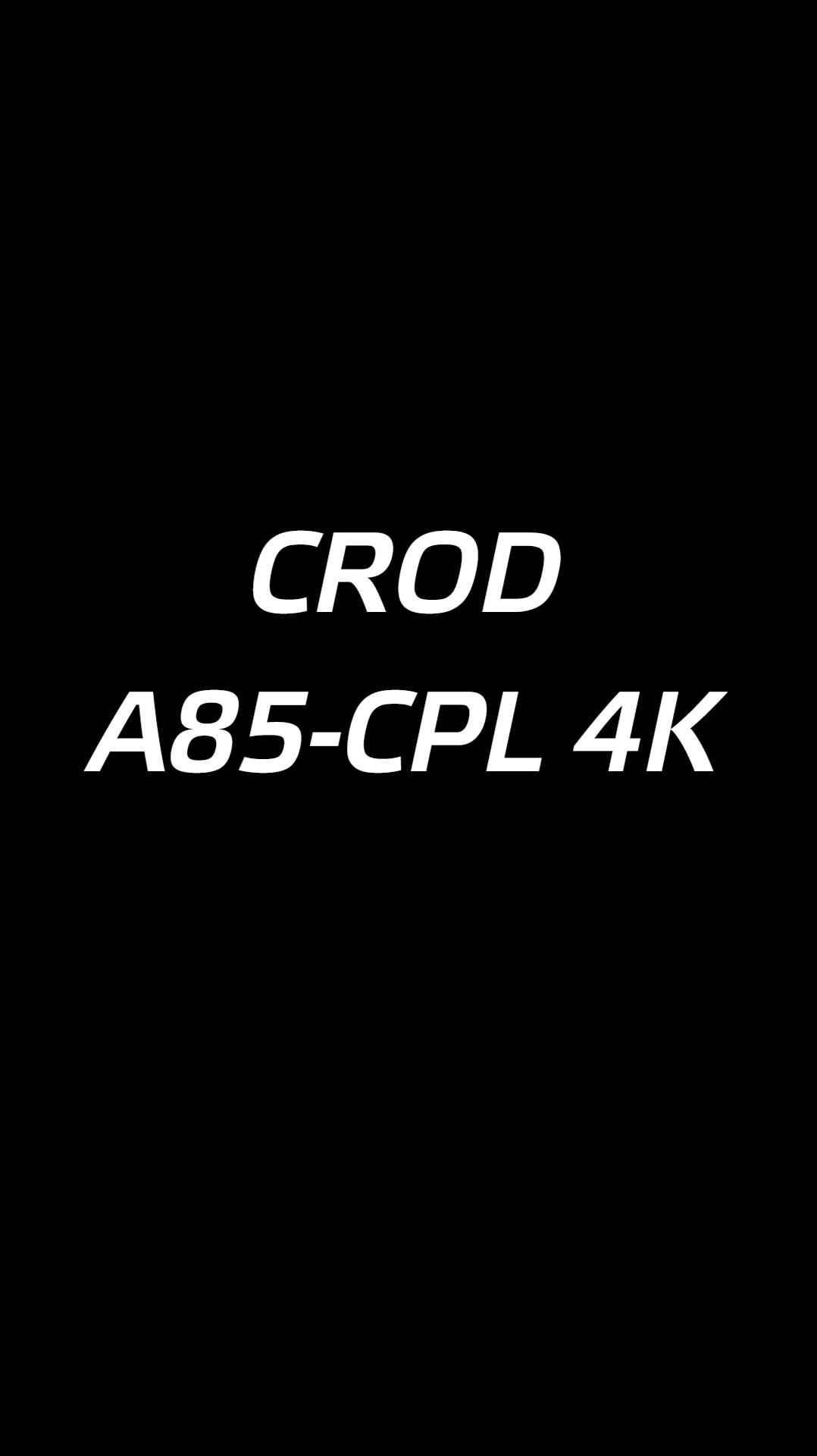 Коротко о SilverStone F1 CROD A85-CPL 4K смотреть онлайн