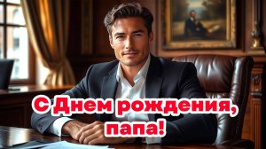 С Днем рождения, папа!