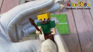 333689 Конструктор магнитный Lanson Toys Стив и Алекс на конях 46дет с 6лет