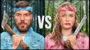 Мужчины Vs Женщины Выживают в Глуши за $500,000