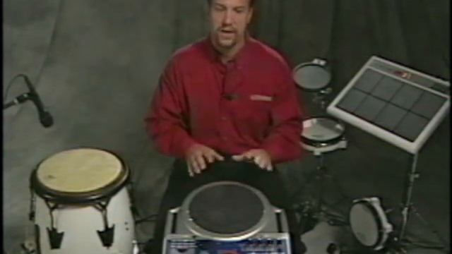 2000 Roland Handsonic HDP-15 and SPD-20 Total Percussion Pad Demo Video Part 1