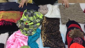 с676.3. Шапки, шарфы