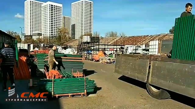 Поступление строительных лесов на наш склад. Всегда в наличии.