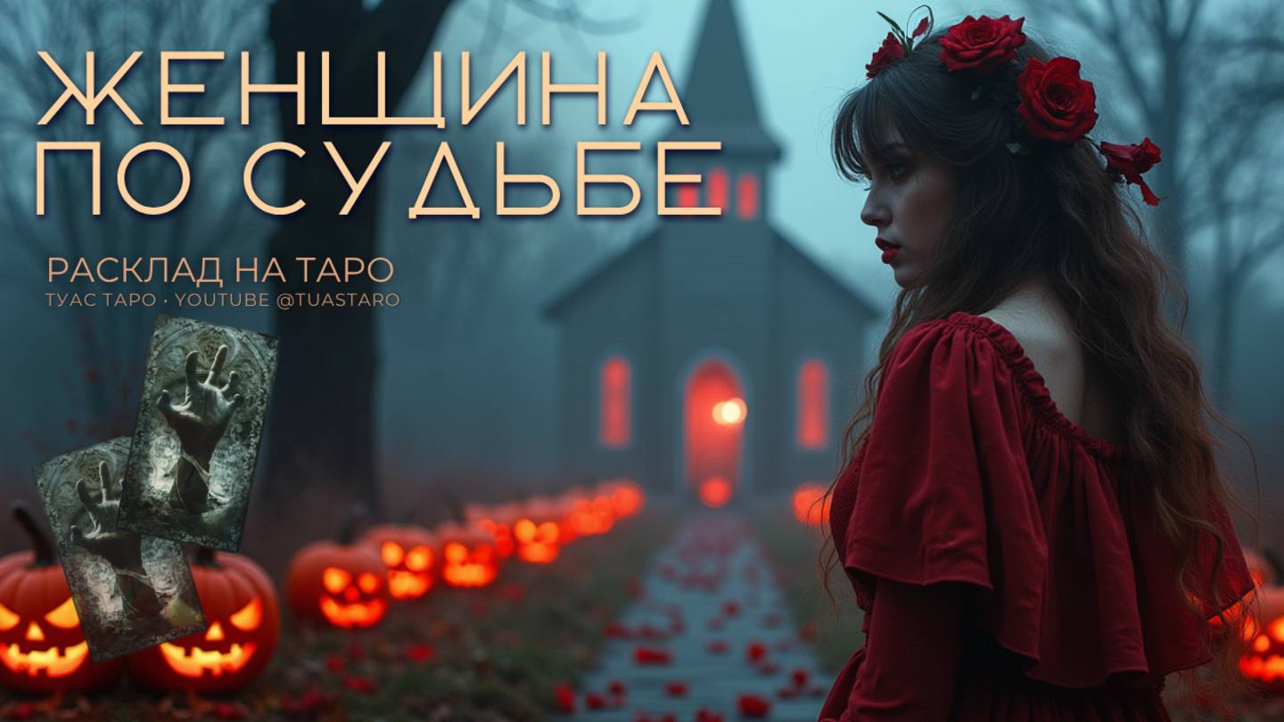 🎃Какую ЖЕНЩИНУ к вам ведёт СУДЬБА? Расскажет Хэллоуинский таро расклад