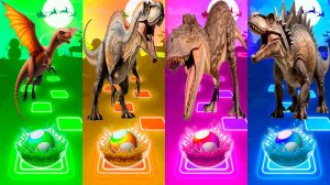 Coffin Dance Динозавры 207 уровень - Мультики про Динозавров | МУЛЬТФИЛЬМЫ ДИНОЗАВРЫ в Tiles Hop