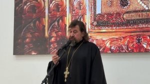 Духовная встреча в УМВД прт Олег Кропочев К дню казанской иконы Божией Матери. летопись Нафанаила