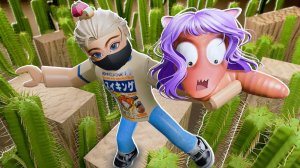 КТО ЧЕРВЯК? ОББИ НА ДВОИХ Roblox My Worm