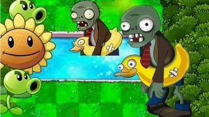 Планета Зомби. Битва в бассейне 1.