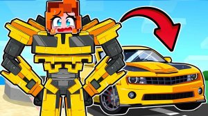 😳 КАК МЕНЯЛАСЬ ДЕВУШКА ТРАНСФОРМЕР В МАЙНКРАФТ