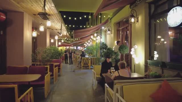 Грузия. Ночная прогулка по Тбилиси