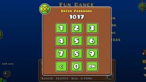 FUN DANCE Уровень в Geometry dash (гд) ID и пароль!!! ПОДПЕЩИСЬ!!!
