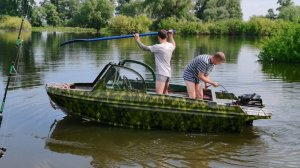 Лодка «Плотва BS» мотор 9.9 л.с.