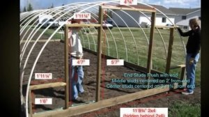 Теплица из пластиковых труб своими руками