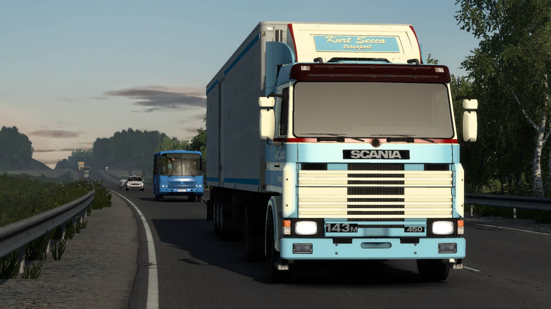 446 / ETS2 1.56 / Scania 3 Series / Из Питера на Север.