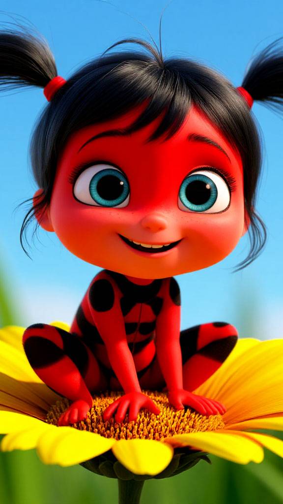 Сказка о Шепчущей Божьей Коровке и Железном Жуке