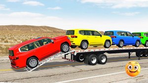 Мультики про машинки. Ленд Крузеры проходят испытания на выживание. Смотреть онлайн для детей.