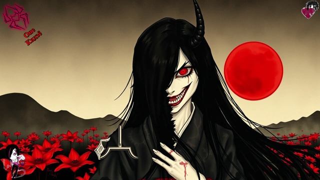 Японский-рок. эмо песня(Шёлковый Коготь Кидзё) на японском языке.