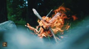 Музыка & Релакс |Тёплая атмосфера музыки.| Потрескивание горящих дров.| Пение птиц.