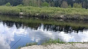 пляж в Деулино