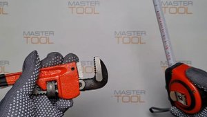 Ключ трубный STILLSON VOREL 200 мм, пластиковая ручка, 55620