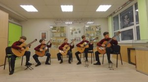 XI СПб конкурс им. Тарреги, Ансамбль "Брависсимо", В. А. Моцарт "Ария из оперы "Свадьба Фигаро"