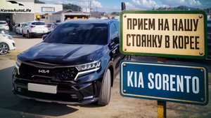 Прием KIA Sorento Hybrid HEV 1.6 2WD на нашу стоянку в Корее