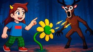 😱99 НОЧЕЙ в ЛЕСУ против РАСТЕНИЙ 99 Nights in the Forest в Роблокс