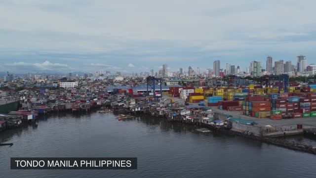 Без прикрас: Прогулка по трущобам Манилы. Филиппины. Видео 4К