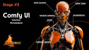 Stage #2. Interface. Рассмотрение интерфейса Comfy UI