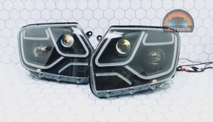 Renault Duster фары светодиодные!