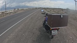 Одиночный дальняк из Красноярска на Памир на Bajaj Boxer 150 X. Часть 6.1. Шестой день в пути.