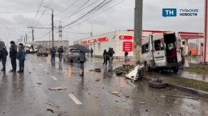 В Туле в массовом ДТП погибли 4 человека и пострадали 20