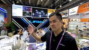 Мотоциклы LIFAN. Интервью на выставке CFAIR.