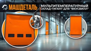 Мультитемпературный склад-гигант для "ВКУСВИЛЛ"