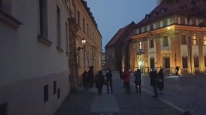 Фонарщик во Вроцлаве. Польша.