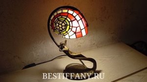 Лампа в стиле тиффани от BESTIFFANY.RU snail1