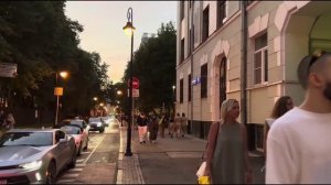 🌃 Ночная Москва 2025: Красивые русские девушки и прогулка по огням столицы!💃✨