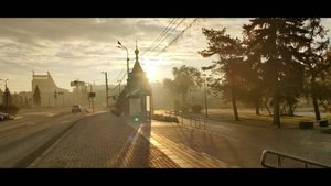 Утро в Омске