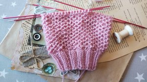 Интересный фоновый узор для вязания носочков / просто вяжется / схема узора.