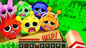 Я НАШЛА БРОШЕННЫХ СПРУНКИ ПОД ДВЕРЬЮ В МАЙНКРАФТ