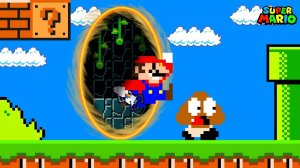 🤦♀️В мире Марио появились порталы! Все с ног на голову перевернулось!