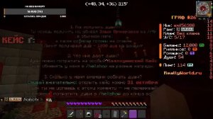 играем в майнкрафт на сервере REALLYWORLD