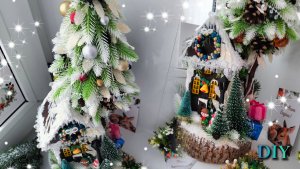 🎄Невероятно НОВОГОДНИЕ ПОДЕЛКИ СВОИМИ РУКАМИ. Новогодняя декорация для дома, школы и сада.