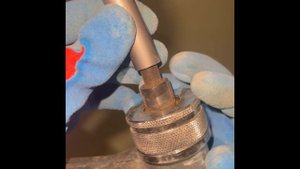 Монтаж выводов из стены для радиаторов отопления с аксиальными фитингами.