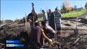 В экс-столице Ингушетии идут работы по благоустройству территории вокруг городского пруда