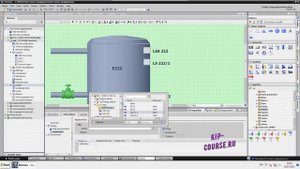Полный пример создания программы в TIA Portal+ HMI интерфейс. Часть 3