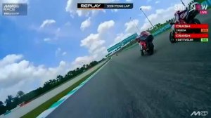 Жесткое ДТП произошло на Гран-при в Малайзии