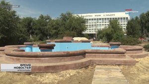 В Волгограде в сквере Симбирцева приступили к монтажу поливочного водопровода